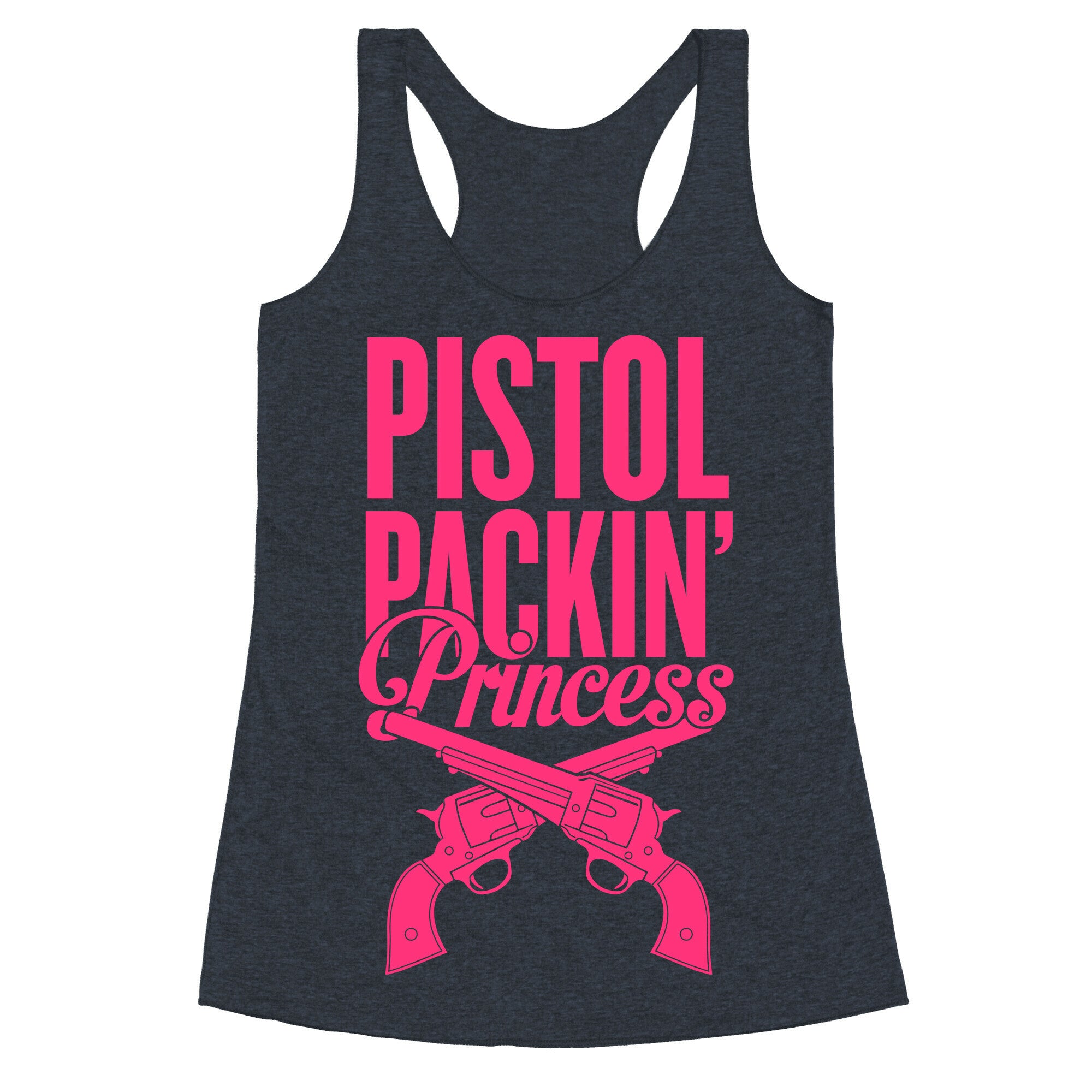 Pistol Packin' Princess Racerback Tank